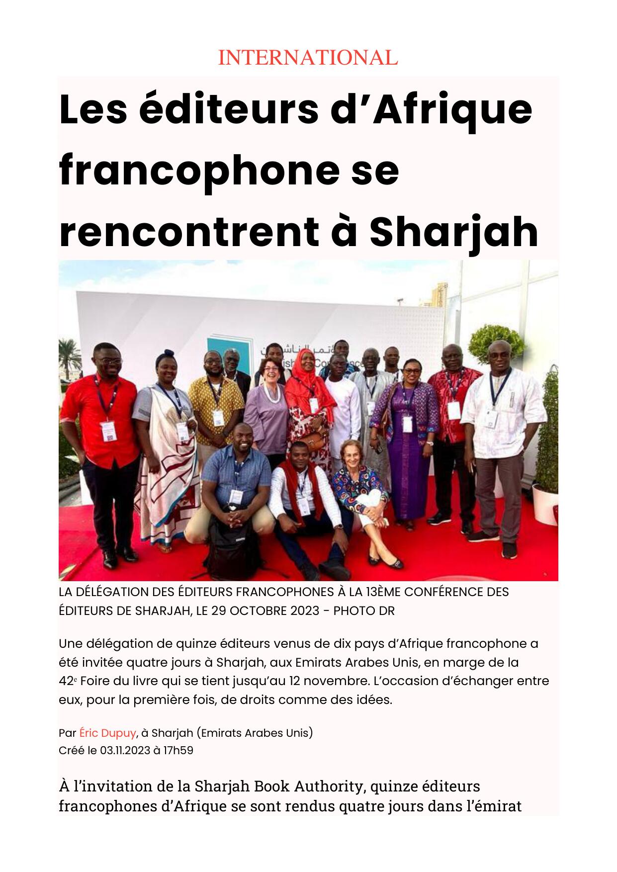 Article LH Sharjah 04112023