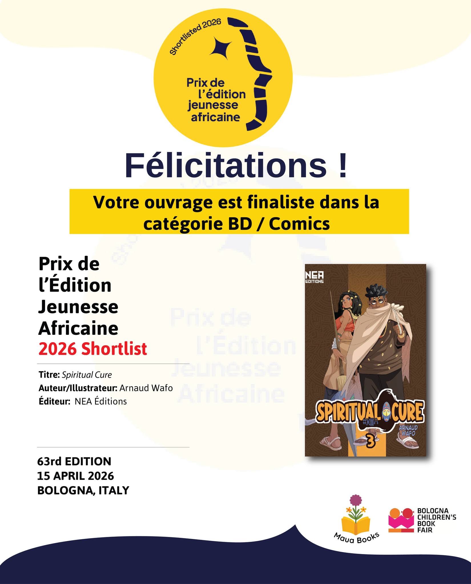 Spiritual Cure finaliste